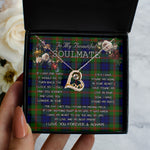 To My Beautiful Soulmate Necklace In Your Eyes I Have Found My Home Clan Dundas Tartan Forever Love Necklace