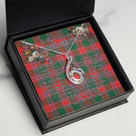To My Beautiful Soulmate Necklace In Your Eyes I Have Found My Home Clan Dalzell Tartan Rising Phoenix Necklace