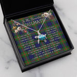 Sea Turtle Necklace To My Beautiful Soulmate Necklace In Your Eyes I Have Found My Home Clan Dundas Tartan Blue Turtle Necklace