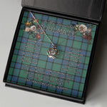 To My Beautiful Soulmate Necklace In Your Eyes I Have Found My Home Clan Sinclair Hunting Ancient Tartan Crown Pendant Necklace