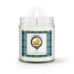 Soy Wax Candle - Buffalo Plaid Candle Clan Crest Badge Campbell Of Cawdor Ancient Tartan Plaid Soy Wax Candle, oil candle, candle handmade, wax candle, soy wax, nature wax, natural soy wax, natural soy candles, natural candle