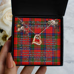 To My Beautiful Soulmate Necklace In Your Eyes I Have Found My Home Clan MacNicol Tartan Forever Love Necklace
