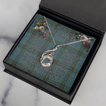 To My Beautiful Soulmate Necklace In Your Eyes I Have Found My Home Clan MacInnes Ancient Tartan Rising Phoenix Necklace