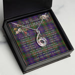 To My Beautiful Soulmate Necklace In Your Eyes I Have Found My Home Clan Cameron Of Erracht Modern Tartan Rising Phoenix Necklace