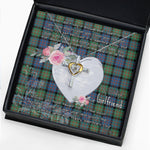 Gift For My Beautiful Girlfriend Necklace Valentine Necklace Clan MacDonell Of Glengarry Ancient Tartan Cross Dancing Necklace Scottish Tartan Jewelry