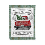 Tartan Blanket Vintage Red Truck with Christmas Tree Family Scottish Clan Kelly plaid blanket, red plaid blanket, buffalo plaid blanket, green plaid blanket, plaid fleece blanket, blue plaid blanket, red tartan blanket, tartan plaid blanket, black and white plaid blanket, , christmas plaid blanket, orange plaid blanket, tartan plaid throw blanket, pink plaid blanket, brown plaid blanket, buffalo check blanket