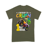1st Grade Dinosaur Monster Truck Back To School Boys Gift Back To School Shirt Back To School Gift - Scotstee Shop
