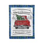 Tartan Blanket Vintage Red Truck with Christmas Tree Family Scottish Clan Falconer plaid blanket, red plaid blanket, buffalo plaid blanket, green plaid blanket, plaid fleece blanket, blue plaid blanket, red tartan blanket, tartan plaid blanket, black and white plaid blanket, , christmas plaid blanket, orange plaid blanket, tartan plaid throw blanket, pink plaid blanket, brown plaid blanket, buffalo check blanket