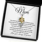 Sunflower Pendant Necklace - Mom Necklace - To My Mom - Love You Always And Forever