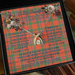 To My Beautiful Soulmate Necklace In Your Eyes I Have Found My Home Clan Munro Ancient Tartan Wishbone Dancing Necklace