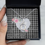 Rising Phoenix Necklace - Valentine Necklace Clan MacPhee Black Tartan Gift for Girlfriend, Gift for My Wife Rising Phoenix Necklace