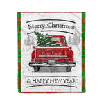 Tartan Blanket Vintage Red Truck with Christmas Tree Family Scottish Clan Peter plaid blanket, red plaid blanket, buffalo plaid blanket, green plaid blanket, plaid fleece blanket, blue plaid blanket, red tartan blanket, tartan plaid blanket, black and white plaid blanket, , christmas plaid blanket, orange plaid blanket, tartan plaid throw blanket, pink plaid blanket, brown plaid blanket, buffalo check blanket