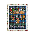 Personalized Gift Tartan Plaid Blanket Clan Guthrie Ancient With Christmas Cookie Baking Crew Christmas Gift Blanket, Plaid Blanket, Christmas Fleece Blanket, Christmas Blanket, Tartan Blanket, Scottish Blanket, Scotland Blanket, Family Name Blanket, Custom Blanket, Personalized Blanket