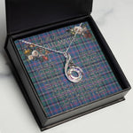 To My Beautiful Soulmate Necklace In Your Eyes I Have Found My Home Clan Cooper Tartan Rising Phoenix Necklace