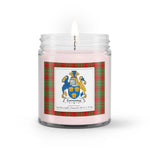 Soy Wax Candle - Buffalo Plaid Candle Cumming Modern Family Crest Tartan Plaid Soy Wax Candle, oil candle, candle handmade, wax candle, soy wax, nature wax, natural soy wax, natural soy candles, natural candle