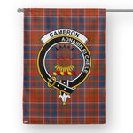 Tartan Personalized Flag Cameron Tartan Garden Flag Cameron Of Lochiel Ancient Tartan Flag Clan Badge Tartan House Flag
