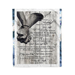Scotstee Shop - Personalized Gift To My Husband I Love You To The Moon Lovely My Husband Gifts Fleece Blanket