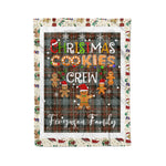 Products Personalized Gift Tartan Plaid Blanket Clan Ferguson Weathered With Christmas Cookie Baking Crew Christmas Gift Blanket, Plaid Blanket, Christmas Fleece Blanket, Christmas Blanket, Tartan Blanket, Scottish Blanket, Scotland Blanket, Family Name Blanket, Custom Blanket, Personalized Blanket