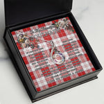 To My Beautiful Soulmate Necklace In Your Eyes I Have Found My Home Clan Maxwell Plaid Tartan Rising Phoenix Necklace