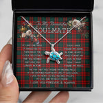 Sea Turtle Necklace To My Beautiful Soulmate Necklace In Your Eyes I Have Found My Home Clan Carr Tartan Blue Turtle Necklace, Valentine Necklace Gift for Girlfriend Clan Mitchell Ancient Tartan Sunflower Pendant Necklace, Scottish Tartan Jewelry, valentine necklace, necklace girlfriend, necklace for wife, cute necklaces for girlfriend, jewelry for girlfriend, to my soulmate necklace, to my future wife necklace
