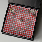 To My Beautiful Soulmate Necklace In Your Eyes I Have Found My Home Clan Lennox Dress Tartan Crown Pendant Necklace