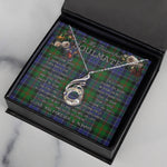 To My Beautiful Soulmate Necklace In Your Eyes I Have Found My Home Clan Paterson Tartan Rising Phoenix Necklace