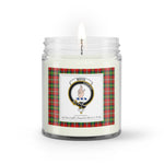 Soy Wax Candle - Buffalo Plaid Candle Clan Crest Badge Boyd Tartan Plaid Soy Wax Candle, oil candle, candle handmade, wax candle, soy wax, nature wax, natural soy wax, natural soy candles, natural candle