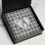 Rising Phoenix Necklace - Valentine Necklace Clan Bell Tartan Gift for Girlfriend, Gift for My Wife Rising Phoenix Necklace