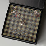 To My Beautiful Soulmate Necklace In Your Eyes I Have Found My Home Clan Dunlop Hunting Tartan Crown Pendant Necklace