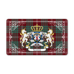 Doormat - Welcome Mat Scottish Crawford Tartan Door Mat, Plaid Doormat