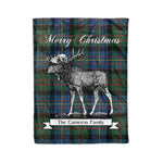 Tartan Blanket With Moose Clan Cameron of Erracht Ancient Plaid Blanket Tartan Plaid Fleece Blanket, Christmas Blanket, tartan blanket, plaid blanket, red plaid blanket, buffalo plaid blanket, green plaid blanket, plaid fleece blanket, blue plaid blanket, red tartan blanket, tartan plaid blanket, black and white plaid blanket, christmas plaid blanket, orange plaid blanket, tartan plaid throw blanket, pink plaid blanket, brown plaid blanket, buffalo check blanket