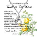 Rising Phoenix Necklace - Mother-In-Law Necklace, Thank You To Mother-In-Law Necklace Gift