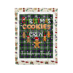Products Personalized Gift Tartan Plaid Blanket Clan Farquharson With Christmas Cookie Baking Crew Christmas Gift Blanket, Plaid Blanket, Christmas Fleece Blanket, Christmas Blanket, Tartan Blanket, Scottish Blanket, Scotland Blanket, Family Name Blanket, Custom Blanket, Personalized Blanket