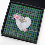 Gift For My Beautiful Girlfriend Necklace Valentine Necklace Clan Murray of Atholl Ancient Tartan Cross Dancing Necklace Scottish Tartan Jewelry