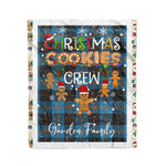 Products Personalized Gift Tartan Plaid Blanket Clan Garden With Christmas Cookie Baking Crew Christmas Gift Blanket, Plaid Blanket, Christmas Fleece Blanket, Christmas Blanket, Tartan Blanket, Scottish Blanket, Scotland Blanket, Family Name Blanket, Custom Blanket, Personalized Blanket