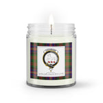 Soy Wax Candle - Buffalo Plaid Candle Clan Crest Badge Cochrane Tartan Plaid Soy Wax Candle, oil candle, candle handmade, wax candle, soy wax, nature wax, natural soy wax, natural soy candles, natural candle