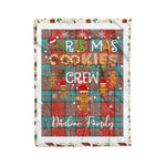 Products Personalized Gift Tartan Plaid Blanket Clan Dunbar Ancient With Christmas Cookie Baking Crew Christmas Gift Blanket, Plaid Blanket, Christmas Fleece Blanket, Christmas Blanket, Tartan Blanket, Scottish Blanket, Scotland Blanket, Family Name Blanket, Custom Blanket, Personalized Blanket