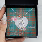 Rising Phoenix Necklace - Valentine Necklace Clan Wilson Ancient Tartan Gift for Girlfriend, Gift for My Wife Rising Phoenix Necklace