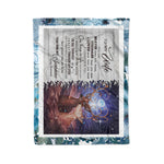 Scotstee Shop - Personalized Gift Wife Art To My Wife Braver Loved Fleece Blanket