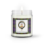 Soy Wax Candle - Buffalo Plaid Candle Clan Crest Badge Cameron Of Erracht Modern Tartan Plaid Soy Wax Candle, oil candle, candle handmade, wax candle, soy wax, nature wax, natural soy wax, natural soy candles, natural candle