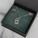 To My Beautiful Soulmate Necklace In Your Eyes I Have Found My Home Clan Forsyth Ancient Tartan Rising Phoenix Necklace