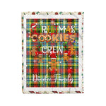 Products Personalized Gift Tartan Plaid Blanket Clan Dundee With Christmas Cookie Baking Crew Christmas Gift Blanket, Plaid Blanket, Christmas Fleece Blanket, Christmas Blanket, Tartan Blanket, Scottish Blanket, Scotland Blanket, Family Name Blanket, Custom Blanket, Personalized Blanket