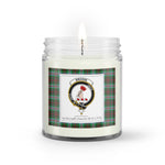 Soy Wax Candle - Buffalo Plaid Candle Clan Crest Badge Brodie Modern Tartan Plaid Soy Wax Candle, oil candle, candle handmade, wax candle, soy wax, nature wax, natural soy wax, natural soy candles, natural candle