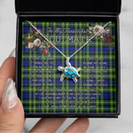 Sea Turtle Necklace To My Beautiful Soulmate Necklace In Your Eyes I Have Found My Home Clan Monteith Hunting Tartan Blue Turtle Necklace, Valentine Necklace Gift for Girlfriend Clan Mitchell Ancient Tartan Sunflower Pendant Necklace, Scottish Tartan Jewelry, valentine necklace, necklace girlfriend, necklace for wife, cute necklaces for girlfriend, jewelry for girlfriend, to my soulmate necklace, to my future wife necklace