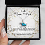 Opal Turtle Necklace - Stepmom Necklace, Bonus Mom Necklace, Step Mother Gift From Bride, Mother's Day Gift For Step Mom Necklace
