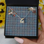To My Beautiful Soulmate Necklace In Your Eyes I Have Found My Home Clan Earl Of St Andrews Tartan Wishbone Dancing Necklace