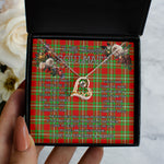 To My Beautiful Soulmate Necklace In Your Eyes I Have Found My Home Clan MacGregor Tartan Forever Love Necklace
