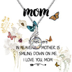 Rising Phoenix Necklace - Mom Necklace Gift -Love You Always And Forever - Mother's Day Gift