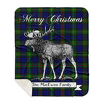 Scotstee Shop Plaid Tartan Blanket With Moose Clan MacEwen Plaid Blanket, plaid blanket australia,plaid blanket canada,plaid christmas blanket,plaid fleece sherpa blanket,plaid sherpa blanket canada,plaid sherpa blanket lipstick,plaid sherpa blanket pink,plaid sherpa blanket queen