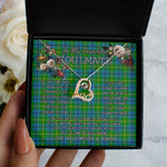 To My Beautiful Soulmate Necklace In Your Eyes I Have Found My Home Clan Johnston Tartan Forever Love Necklace